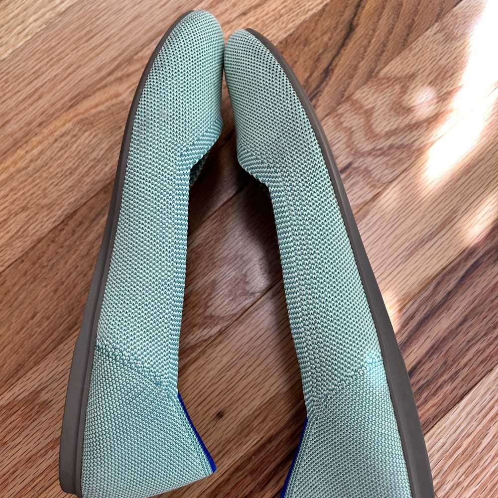 Rothy's Sage Green Knit Flats - Picture 11 of 16